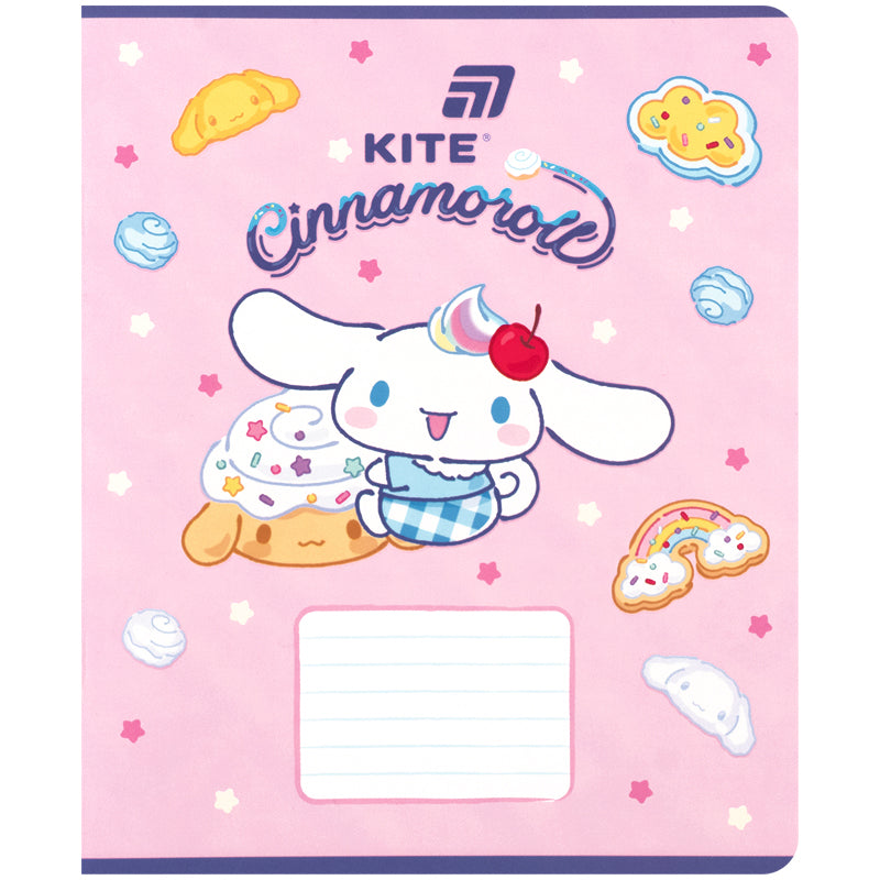 Зошит шкільний Kite Cinnamoroll CR26-236, 18 аркушів, клітинка