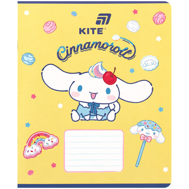 Зошит шкільний Kite Cinnamoroll CR26-236, 18 аркушів, клітинка
