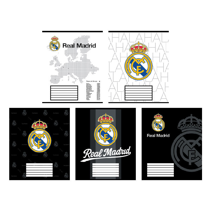 Тетрадь школьная Kite Real Madrid RL26-236, 18 листов, клетка