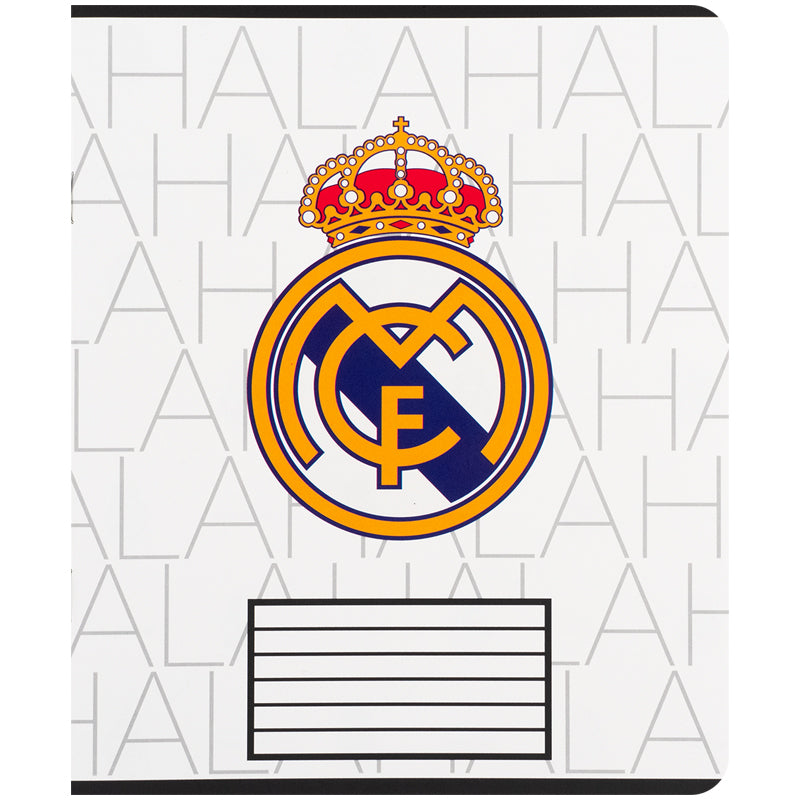 Тетрадь школьная Kite Real Madrid RL26-236, 18 листов, клетка