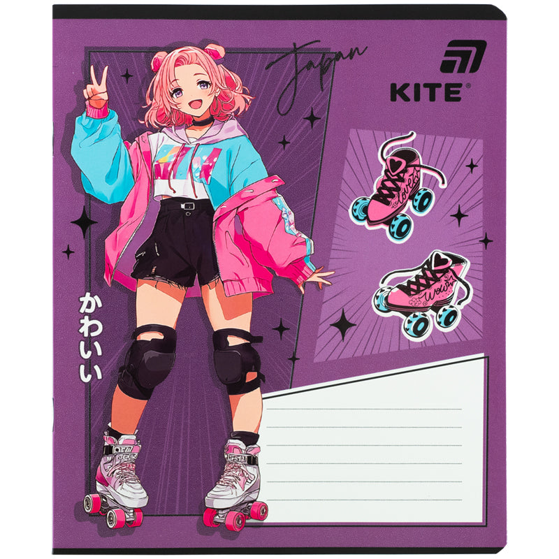 Тетрадь школьная Kite K26-237-2, 18 листов, линия