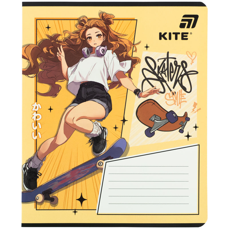 Тетрадь школьная Kite K26-237-2, 18 листов, линия