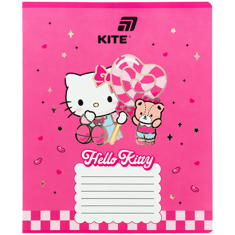 Зошит шкільний Kite Hello Kitty and Friends HK26-237, 18 аркушів, лінія