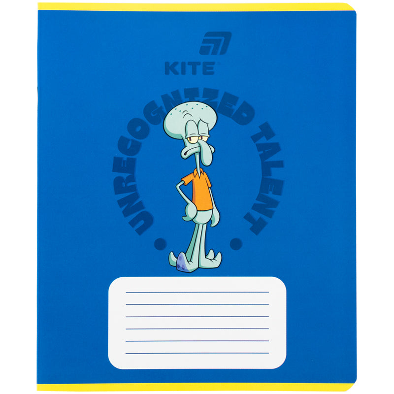 Тетрадь школьная Kite Sponge Bob SB26-237, 18 листов, линия