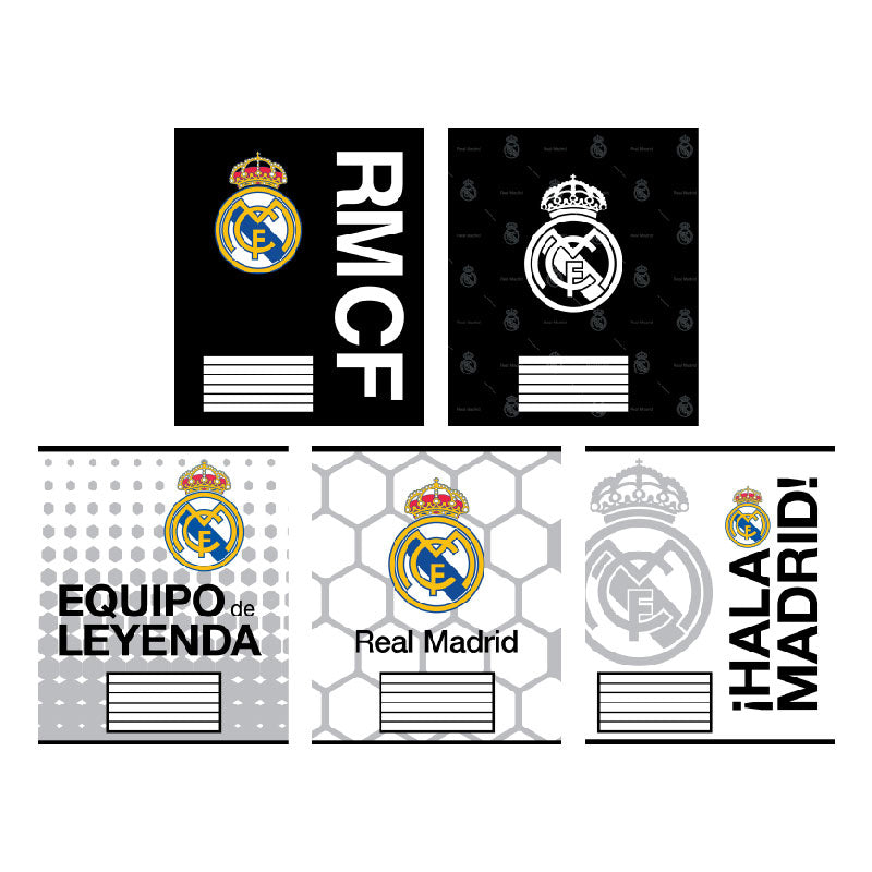 Тетрадь школьная Kite Real Madrid RL26-237, 18 листов, линия