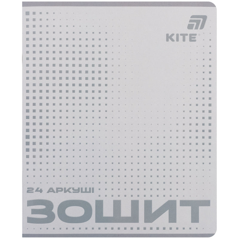 Зошит шкільний Kite One Color K26-238-1, 24 аркуші, клітинка