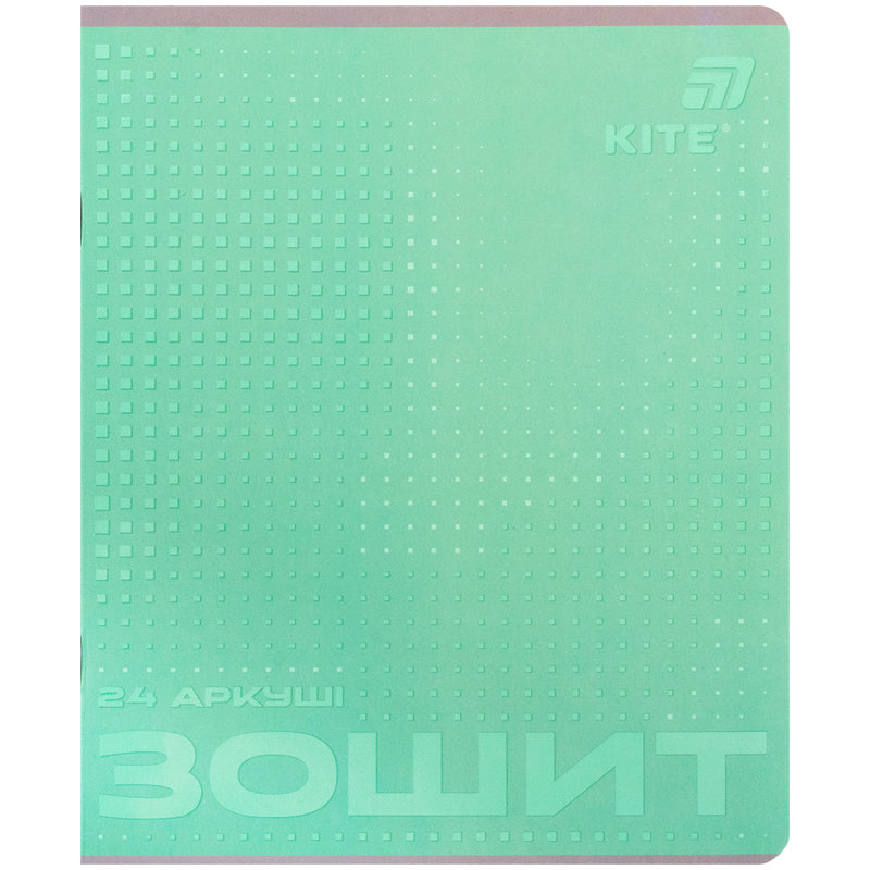 Зошит шкільний Kite One Color K26-238-1, 24 аркуші, клітинка