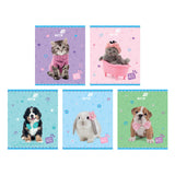 Тетрадь школьная Kite Studio Pets SP26-238, 24 листа, клетка