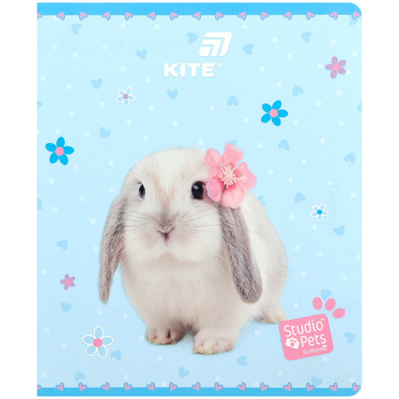 Зошит шкільний Kite Studio Pets SP26-238, 24 аркуші, клітинка