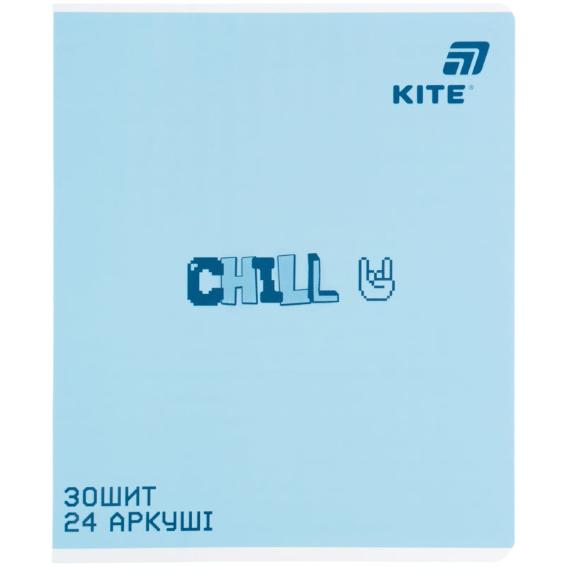 Зошит шкільний Kite One Color K26-239-1, 24 аркуші, лінія