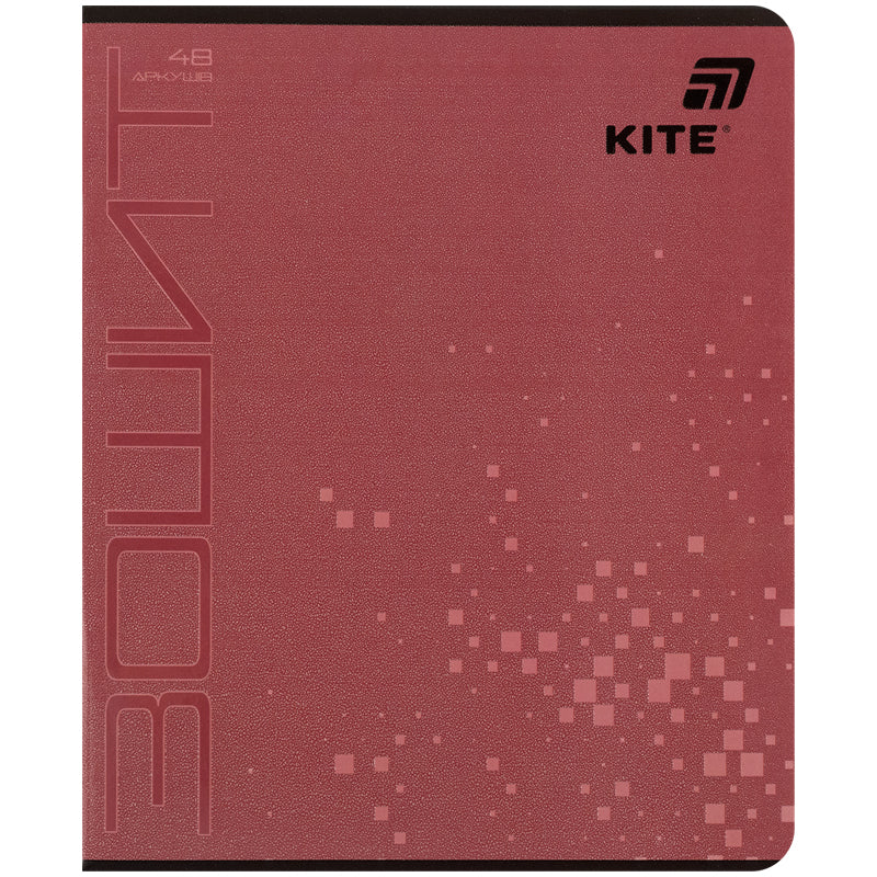 Зошит шкільний Kite One Color K26-259-1, 48 аркушів, клітинка