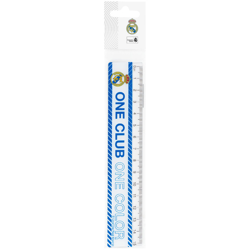 Лінійка пластикова Kite Real Madrid RL26-090-1, 15 см