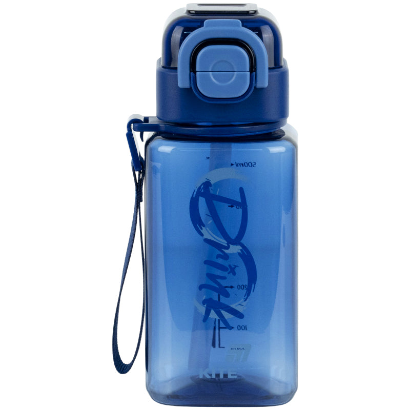 Пляшечка для води Kite K26-1273-1, 620 мл, синя