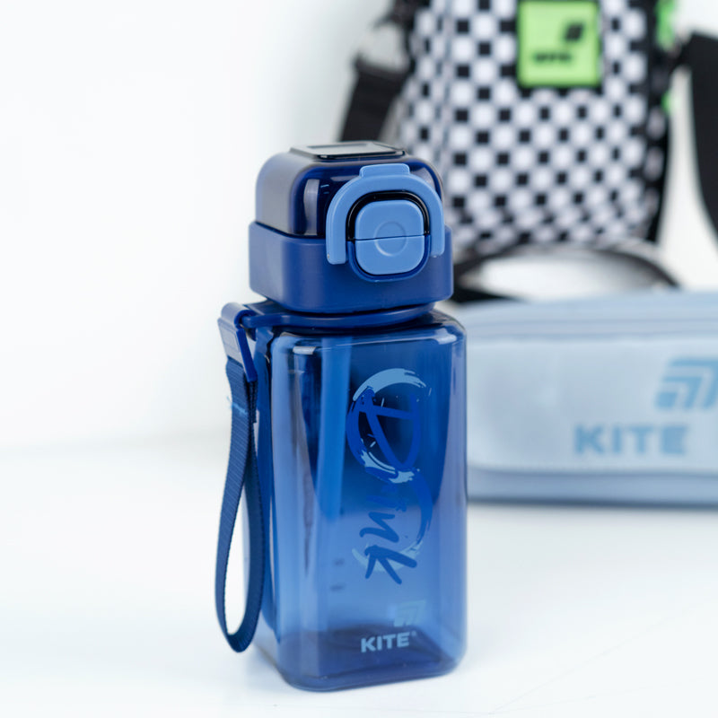 Пляшечка для води Kite K26-1273-1, 620 мл, синя