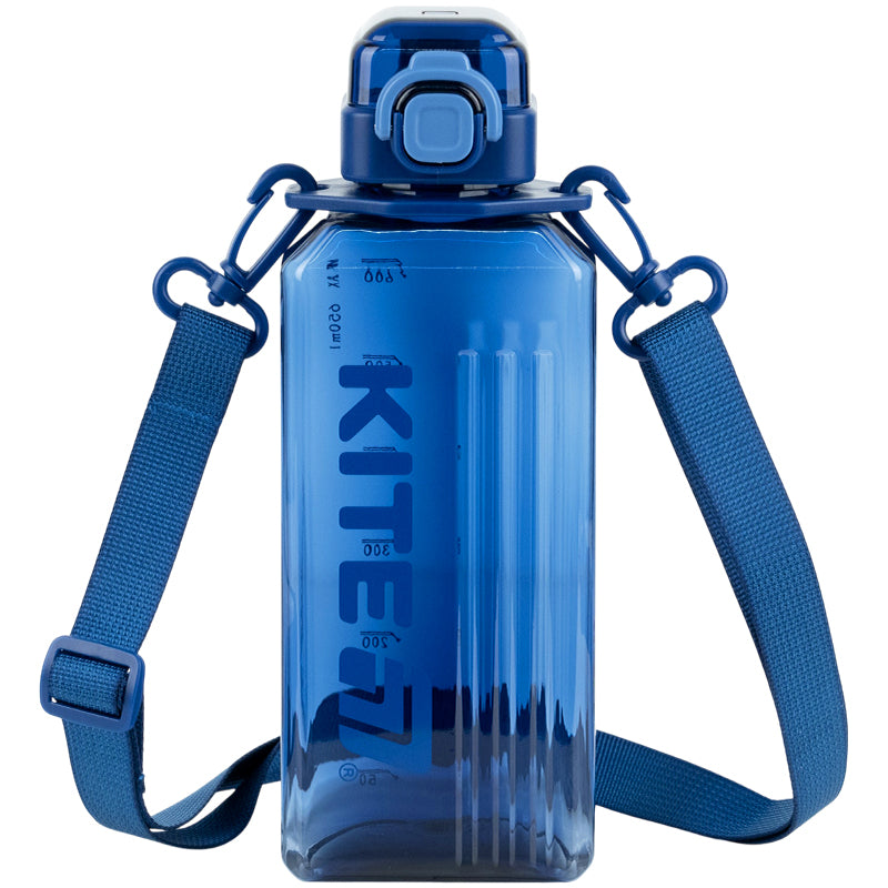 Пляшечка для води Kite K26-1275-1, 650 мл, синя