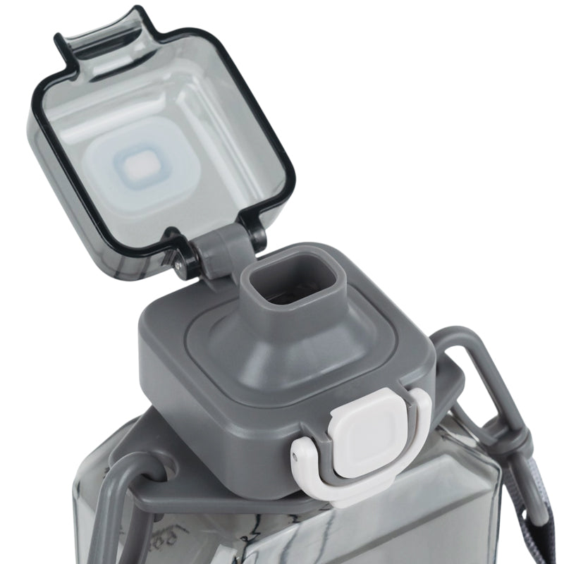 Пляшечка для води Kite K26-1275-2, 650 мл, сіра
