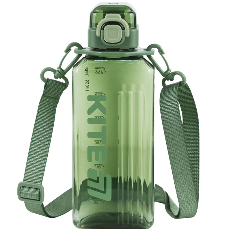Пляшечка для води Kite K26-1275-3, 650 мл, зелена
