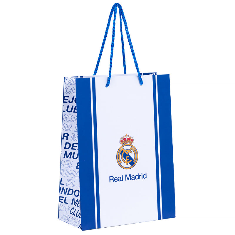 Пакет бумажный подарочный Kite FC Real Madrid RL26-266, 26х32 см
