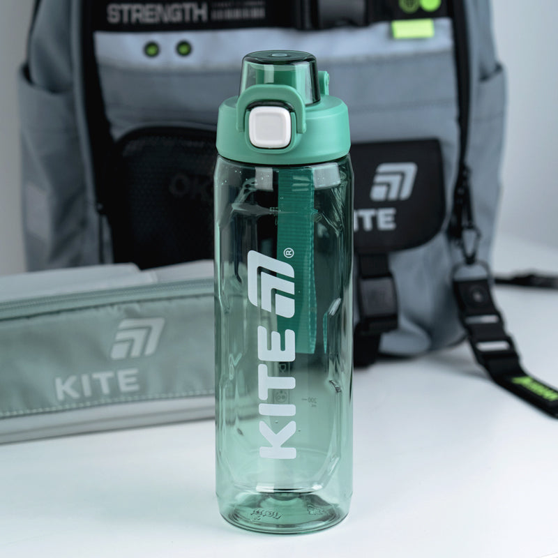Бутылочка для воды Kite K26-1211-2, 800 мл, зеленая