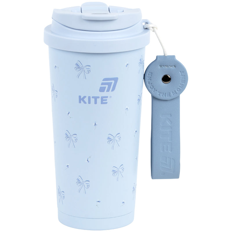 Термочашка Kite K26-1226-3, 500 мл, голубая