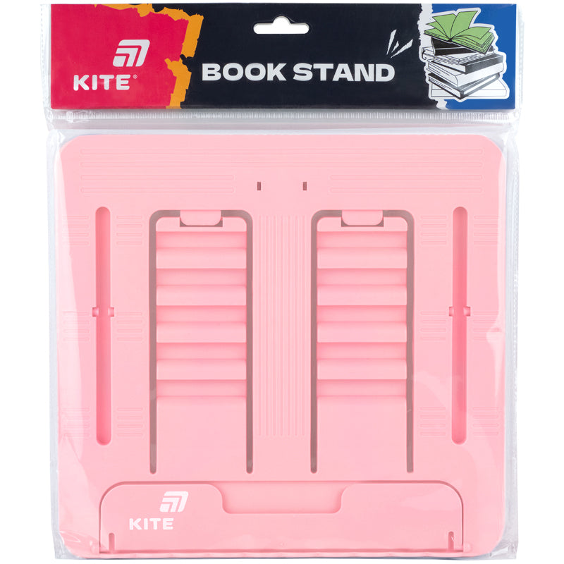 Підставка для книг Kite K26-330-1, пластикова, світло-рожева