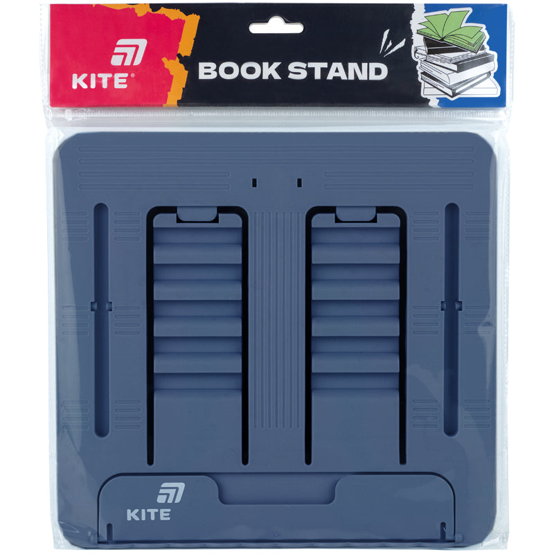 Підставка для книг Kite K26-330-4, пластикова, синій індиго