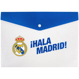 Папка на кнопці Kite FC Real Madrid  RL26-244-1, А4
