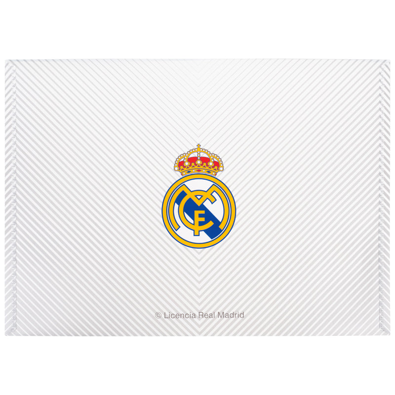 Папка на кнопці Kite FC Real Madrid  RL26-244-1, А4