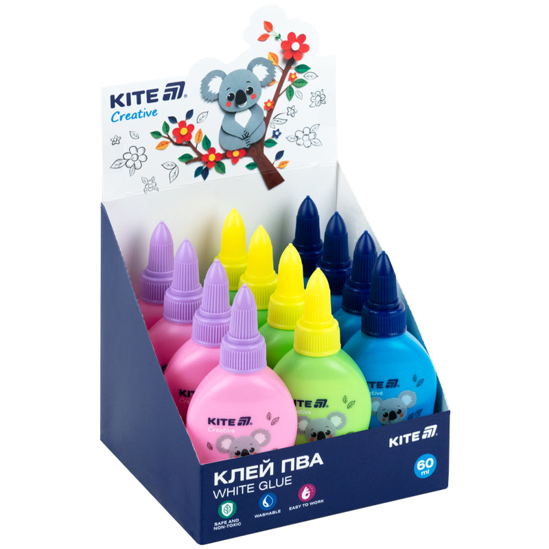 Клей ПВА Kite Creative K-1134, 60 мл