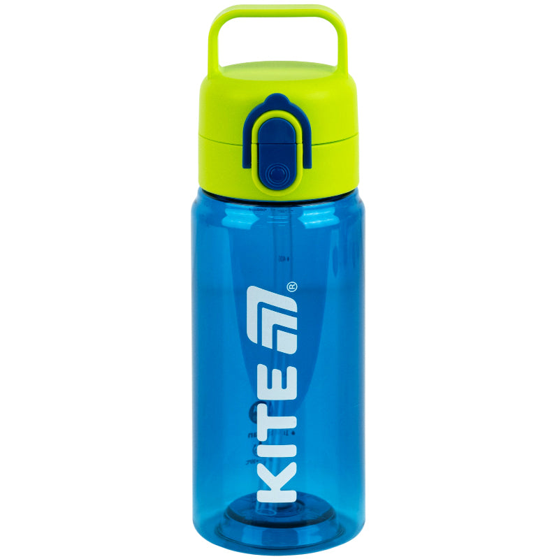 Пляшечка для води Kite K26-1314-1, 600 мл, синьо-зелена