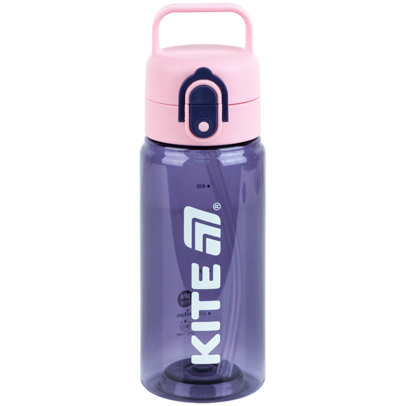 Пляшечка для води Kite K26-1314-2, 600 мл, фіолетово-рожева