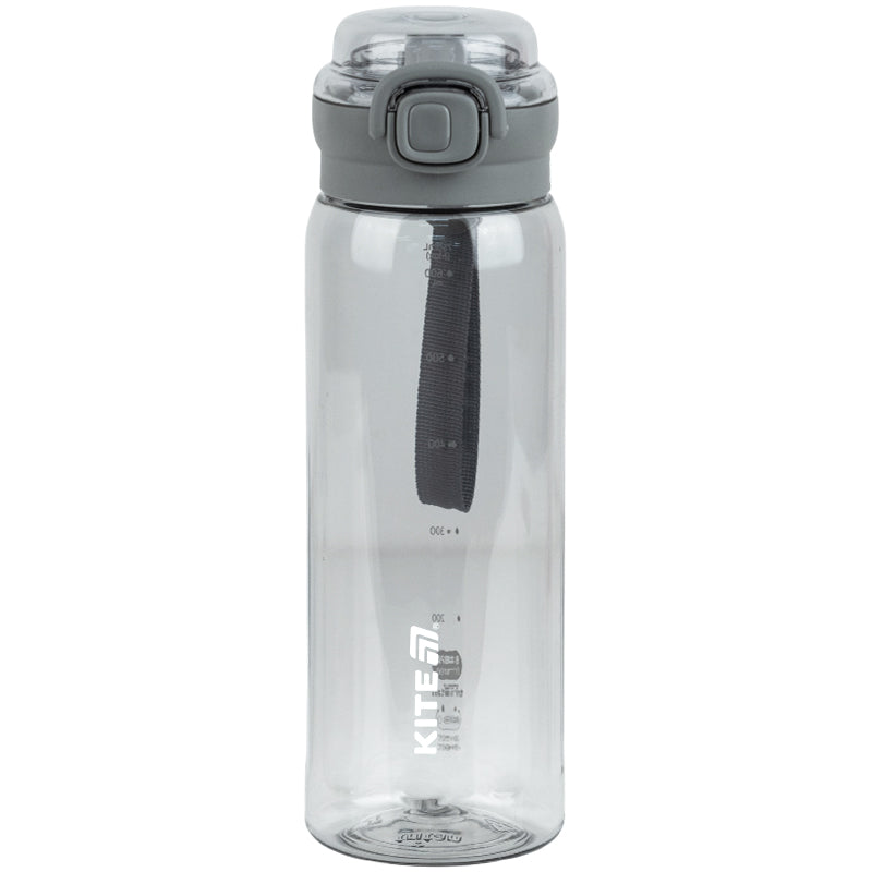 Пляшечка для води Kite K26-1317-3, 750 мл, сіра