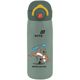 Термопляшка з кнопкою Kite K26-1221-1, Skate of fly, 430 мл