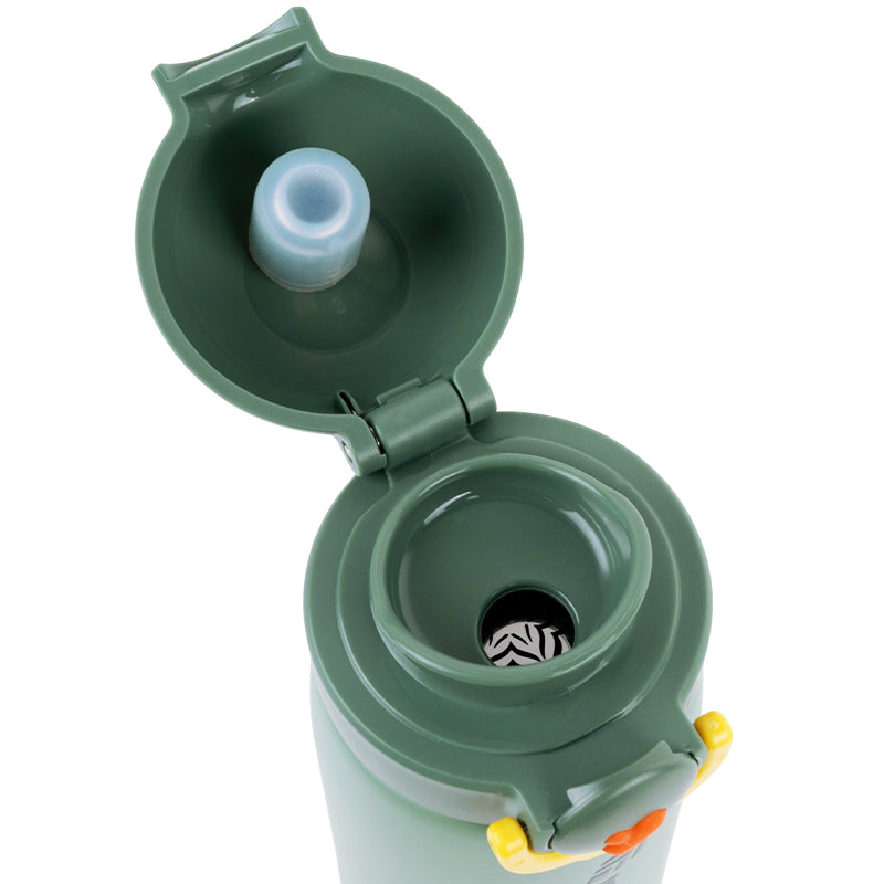 Термобутылка с кнопкой Kite K26-1221-1, Skate of fly, 430 мл