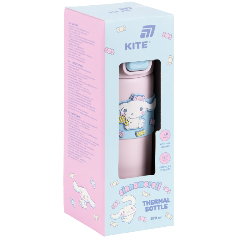 Термопляшка Kite Cinnamoroll CR26-1311, 570 мл