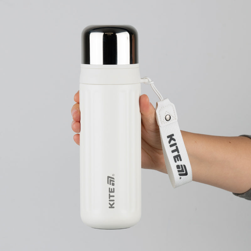 Термос Kite K26-1309-1, 550 мл, білий