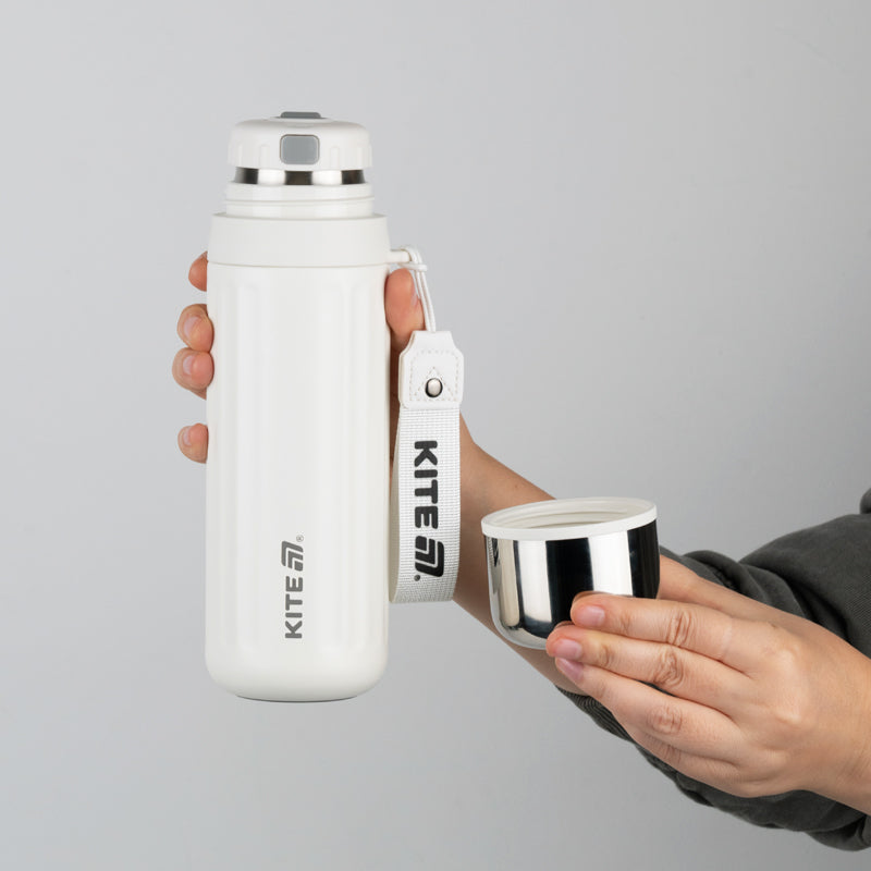 Термос Kite K26-1309-1, 550 мл, білий