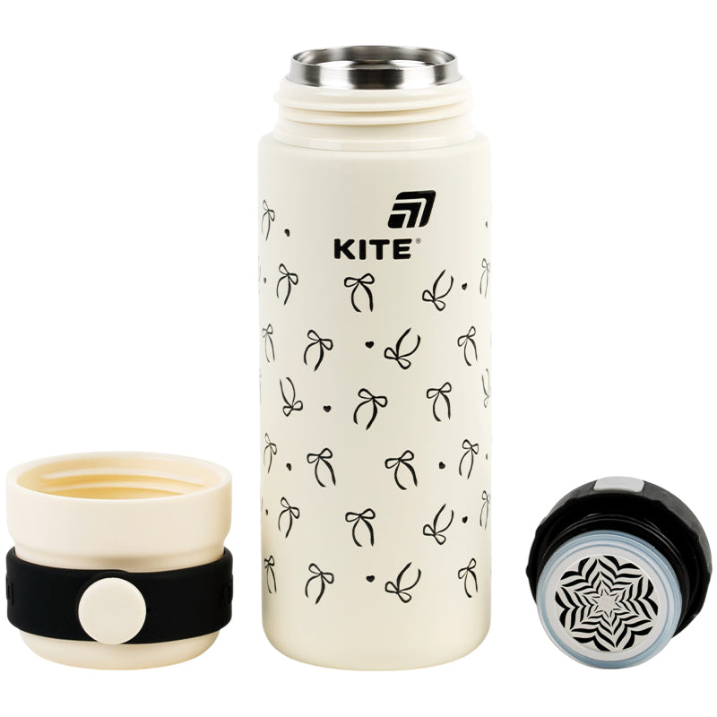 Термос Kite K26-1222-3, 500 мл, бежевий