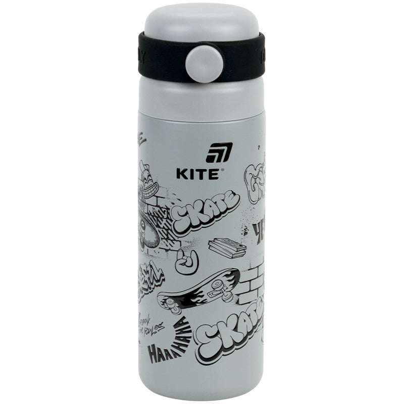 Термос Kite K26-1222-6, 500 мл, сірий
