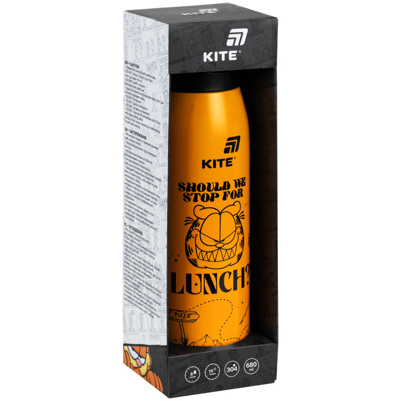 Термобутылка Kite Garfield GF26-1310, 680 мл