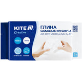 Глина самозастигаюча Kite Creative, K-290, біла, 1000 г