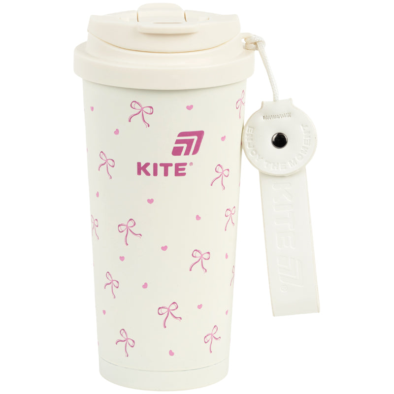 Термочашка Kite K26-1226-4, 500 мл, бежевая