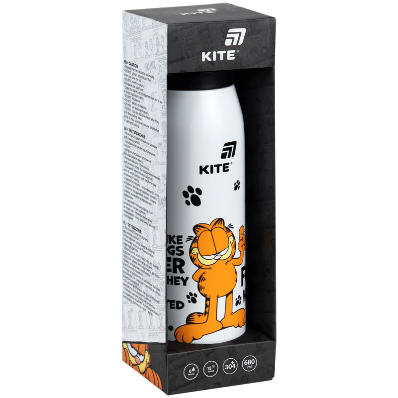 Термобутылка Kite Garfield GF26-1310-2, 680 мл