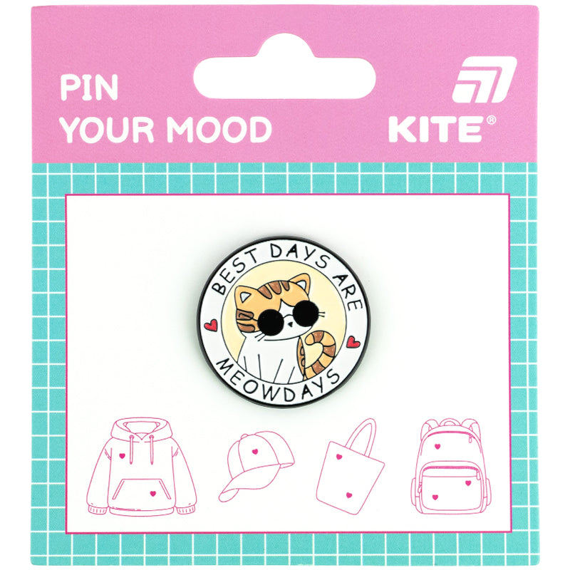 Металевий значок пін Kite K26-3025-2