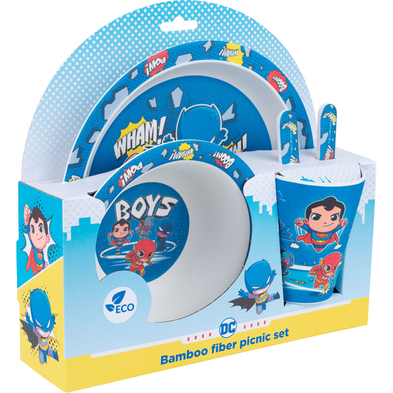 Набор посуды из бамбука Kite DC DC22-313, 5 предметов