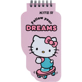 Блокнот на спіралі Kite Hello Kitty HK22-465, 50 аркушів, нелінований