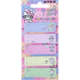 Закладка бумажная с рисунком Kite Hello Kitty HK23-480, 100 шт, 5х15х50 мм, прямоугольная