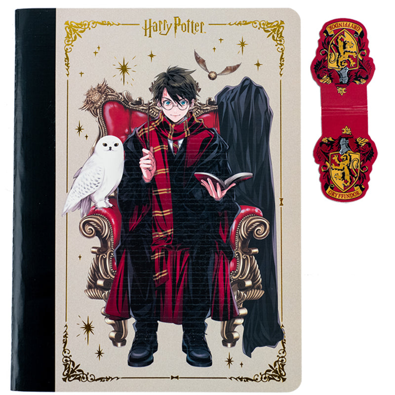 Блокнот с магнитной закладкой Kite Harry Potter HP24-192, А5, 60 листов, клетка 
