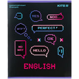 Зошит предметний Kite Neo K24-240-10, 48 аркушів, лінія, англійська мова