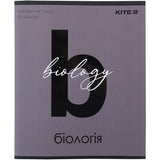 Зошит предметний Kite Letters K24-240-1, 48 аркушів, клітинка, біологія